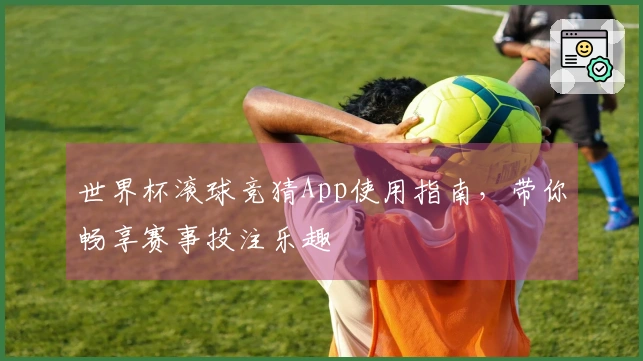 世界杯滚球竞猜App使用指南，带你畅享赛事投注乐趣