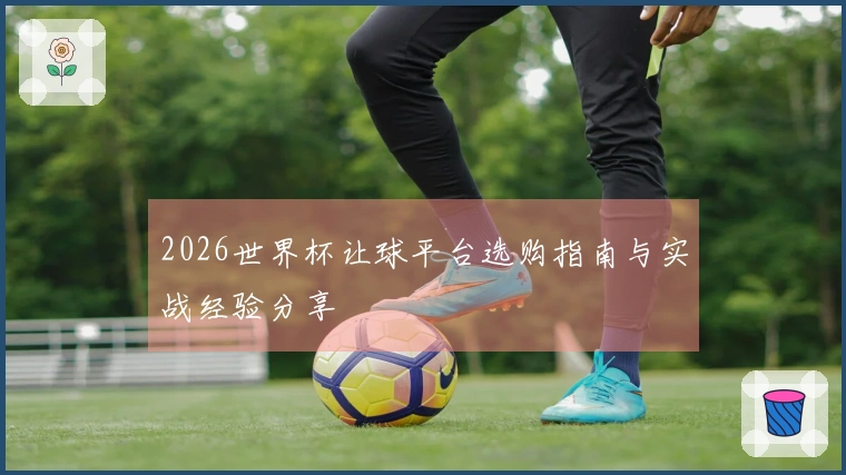 2026世界杯让球平台选购指南与实战经验分享