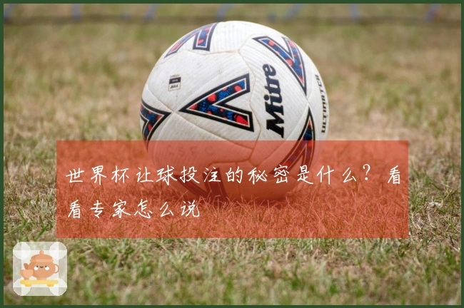 世界杯让球投注的秘密是什么？看看专家怎么说