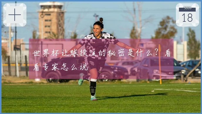 世界杯让球投注的秘密是什么？看看专家怎么说